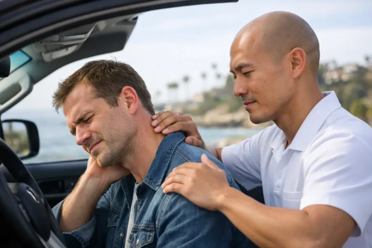 Whiplash Injury Neck Soreness in Point Loma